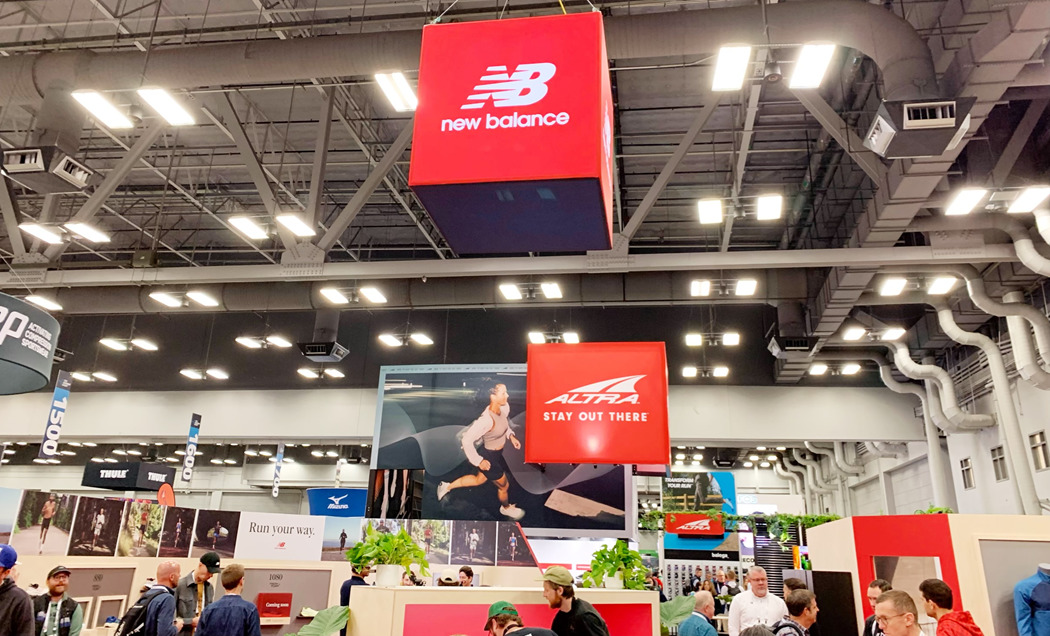 The Running Event and a running shoe company