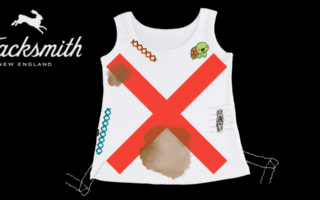 Tracksmith singlet Boston