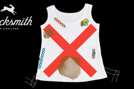 Tracksmith singlet Boston