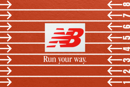 New Balance out-and-back