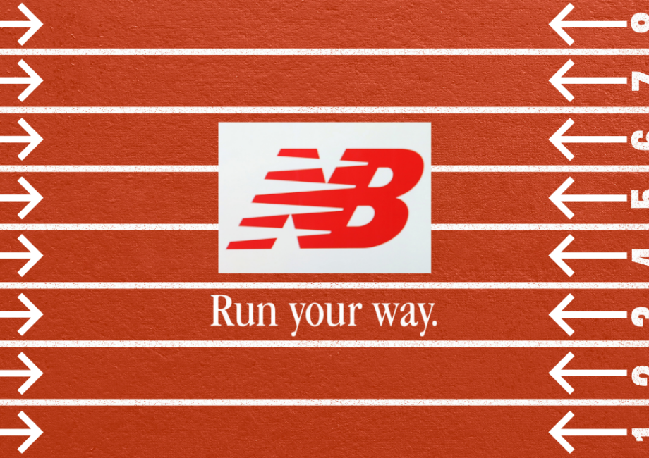 New Balance out-and-back