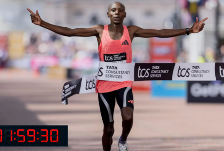 Sawe at London Marathon